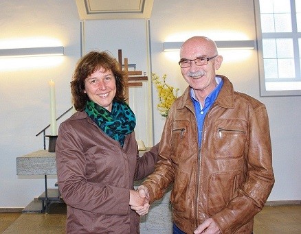 Pfarrerin Grenzebach und Herr Simon